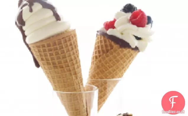 Bacche e coni crema