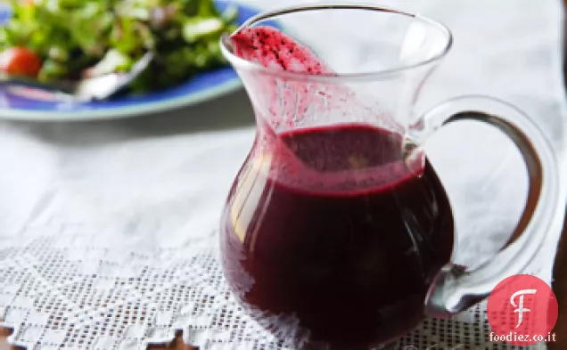 Vinaigrette di mirtilli
