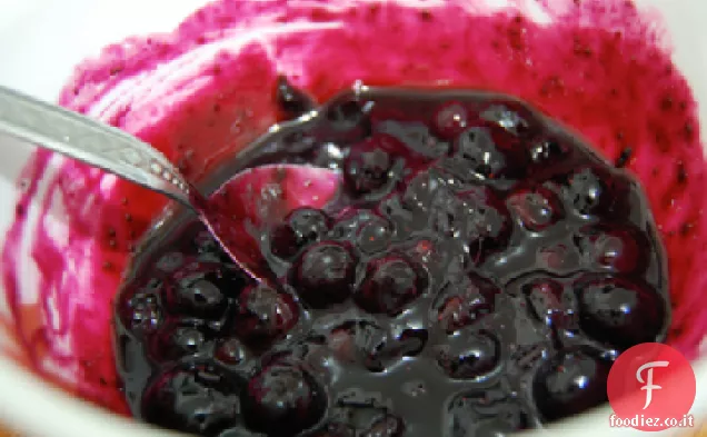 Salsa di mirtilli