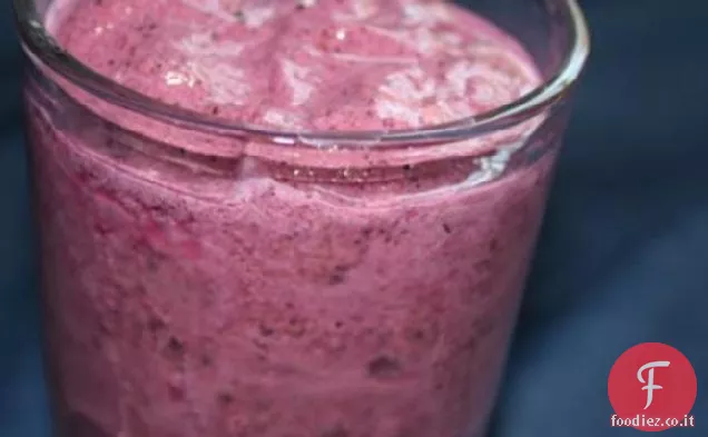 Frullato combinato di mirtilli