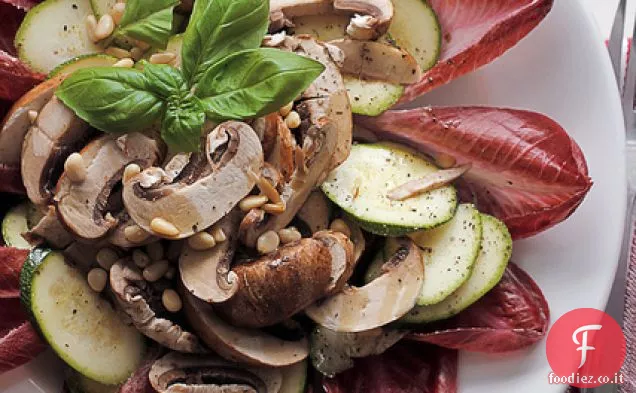 Cicoria Rossa, Funghi e Zucchine