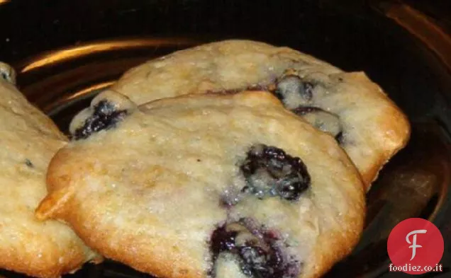 Biscotti di mandorle e mirtilli
