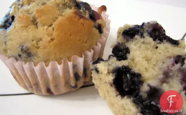 Muffin ai mirtilli molto semplici