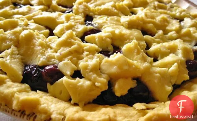 Torte di roccia di mirtillo sano