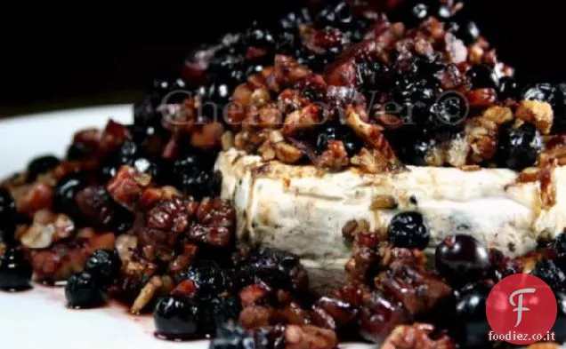 Brie Blu (Brie al forno con mirtilli)