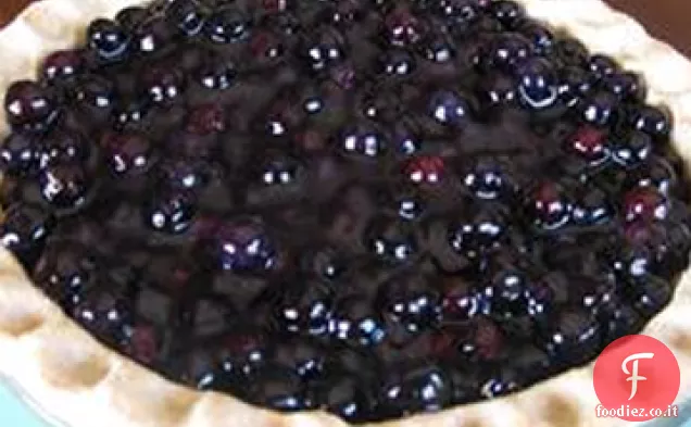 Torta di mirtilli di cinque minuti