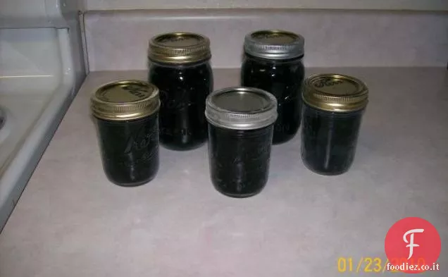 La mia marmellata di mirtilli