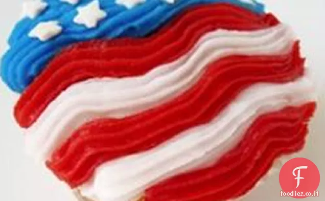4 luglio Cupcakes stella