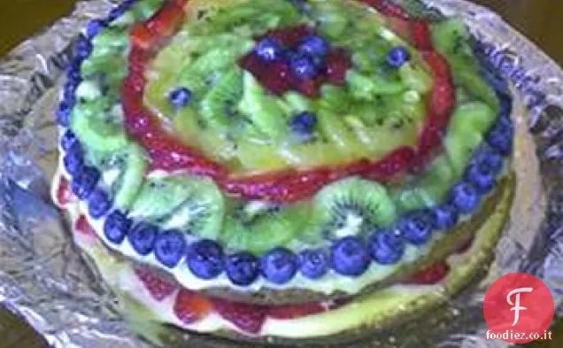 Torta di frutta fresca