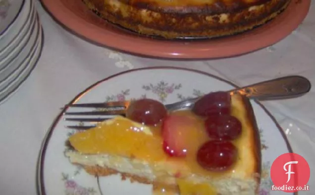 Cheesecake gioiello di frutta