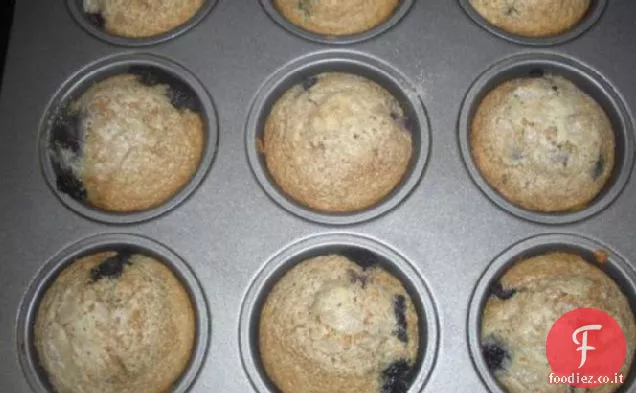 Muffin alla Cannella Mirtillo Farina