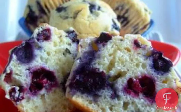 Muffin ai mirtilli del New England