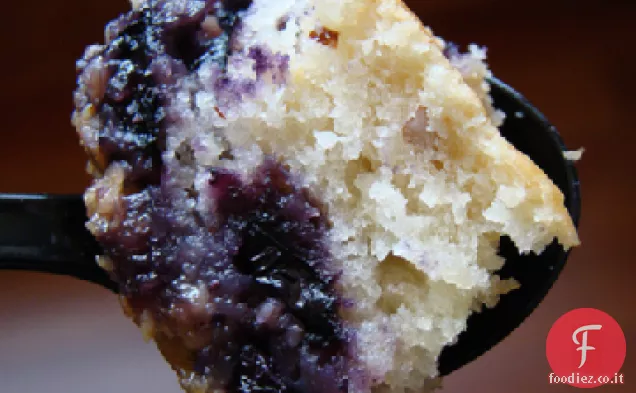 Muesli scoppiato di mirtilli
