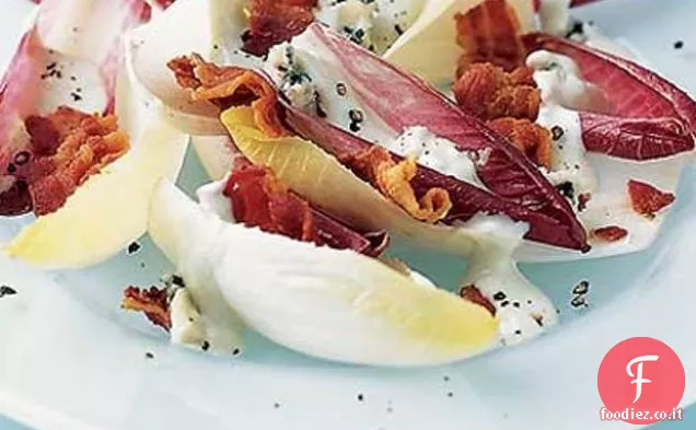 Cicoria, Pancetta e Formaggio erborinato