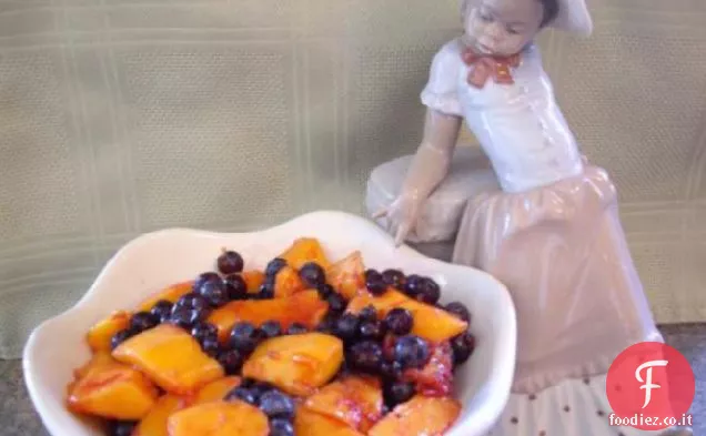Insalata di mirtilli e Mango