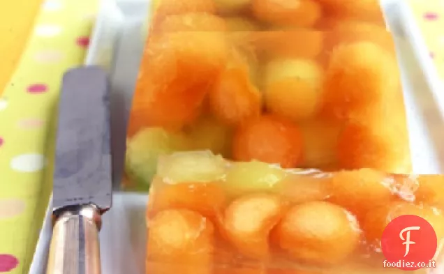 Gelatina di melone e melata