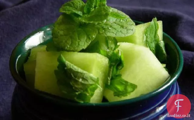 Insalata di melone alla menta fresca