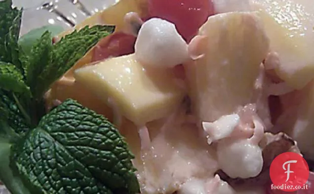 Appassionatamente rosa Insalata di frutta tropicale