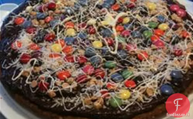 Pizza al cioccolato