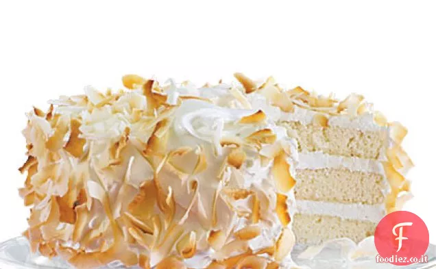 Torta di cocco fresco
