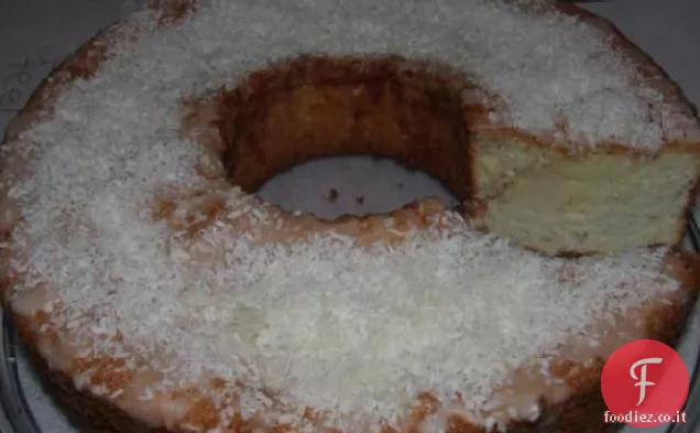Pina Colada Angelo Torta di cibo-Ww Punti = 5