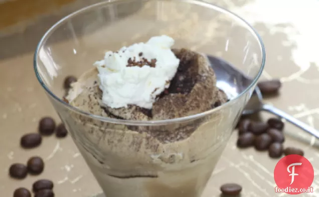 Mousse al caffè al cocco