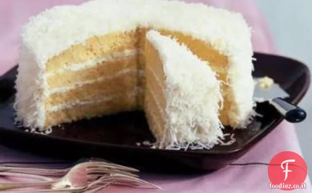 Torta a strati di cocco
