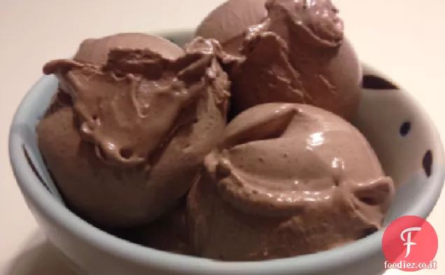 (Base ma fantastico) Gelato al Cioccolato fondente