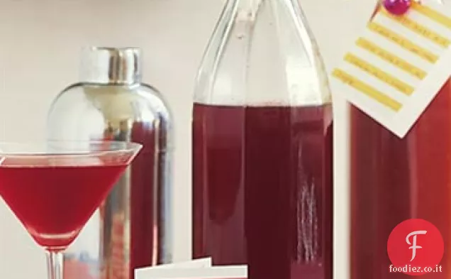 Mixer cocktail di mirtilli rossi