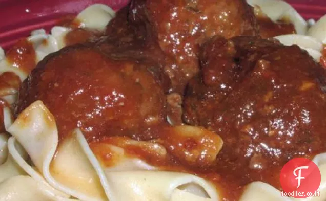 Polpette a fornello lento di zia Jenny