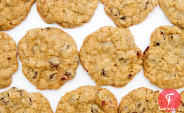 Biscotti di farina d'avena Dr. Coad con gocce di cioccolato e mirtilli secchi