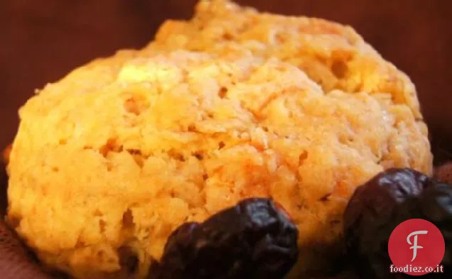 Biscotti di farina d'avena con cioccolato bianco e mirtilli rossi