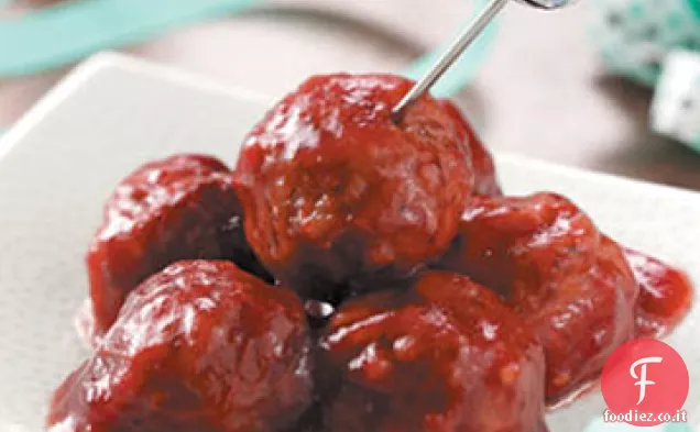 Cranberry Chili Polpette Ricetta