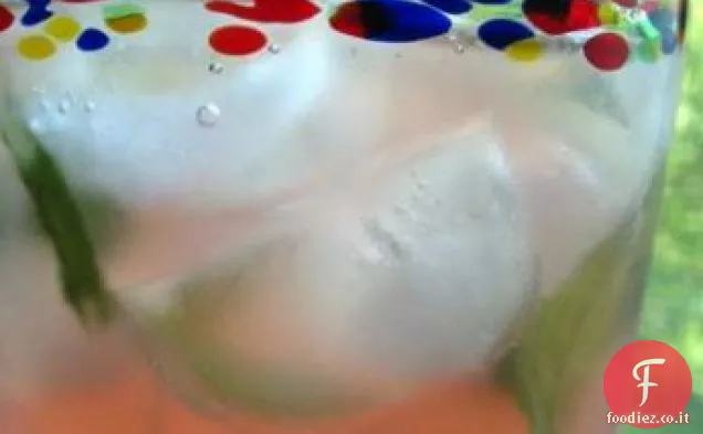 Torta a testa in giù al mirtillo