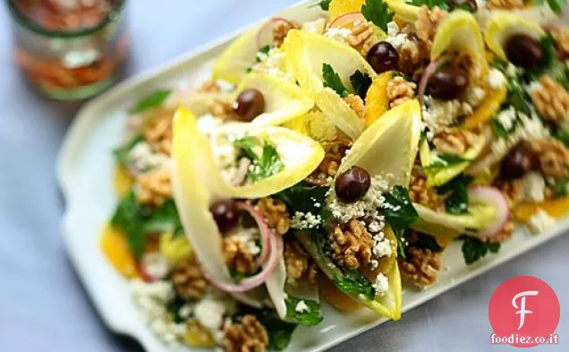Feta, indivia e insalata di arance