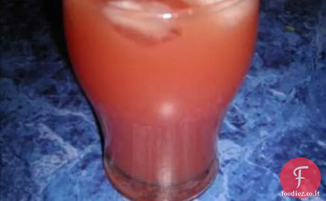 Sangria di mirtilli rossi