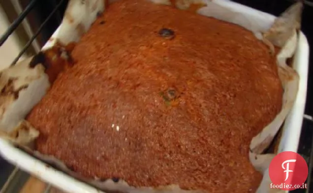 Torta di mirtilli e arance