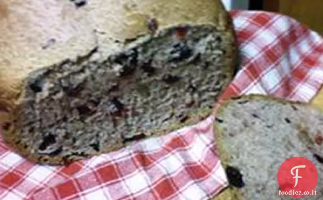 Pane di avena mirtillo