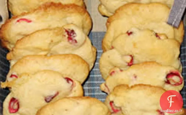 Cranberry goccia biscotti