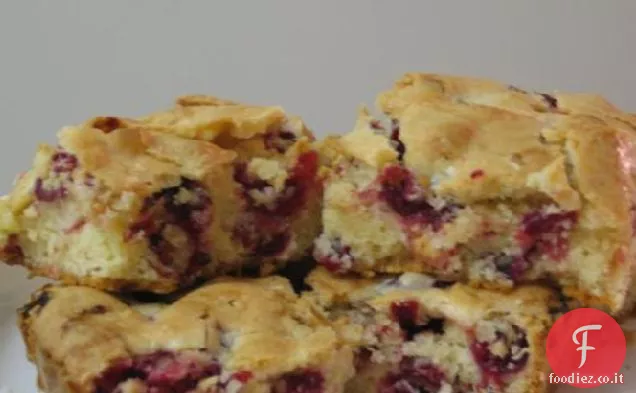 Deliziosa torta di mirtilli rossi