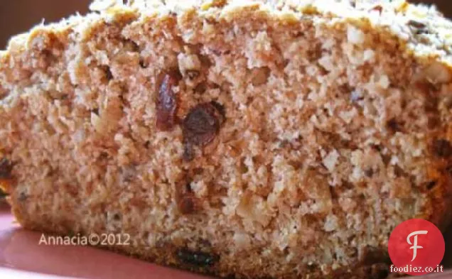 Pane a due grani di mirtillo / salsa di mele