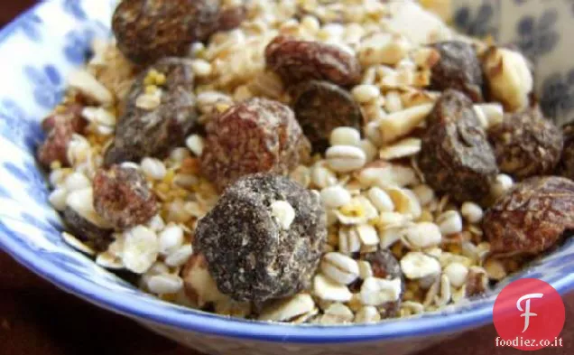 Miscela di cereali mirtillo-mandorla, diabetica amichevole