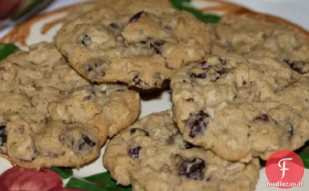 Biscotti alle spezie di mirtilli e farina d'avena