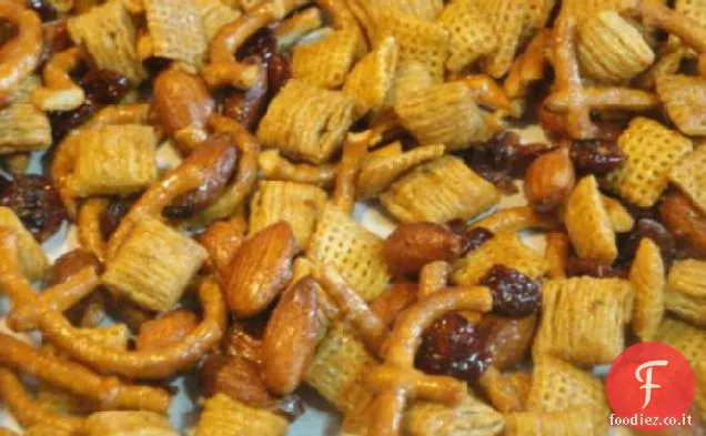 Miscela di snack mirtillo-arancia