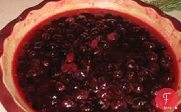 Salsa di mirtilli con Bourbon