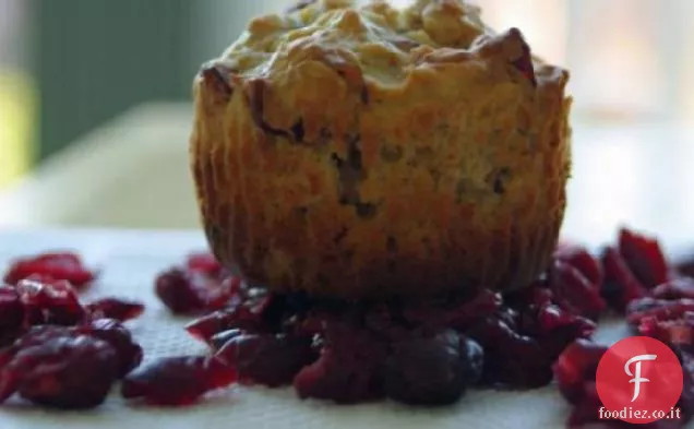 Muffin di avena e mirtillo