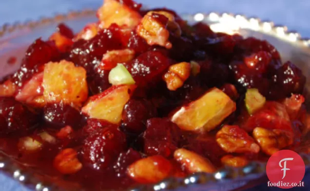 Salsa di mirtilli ananas