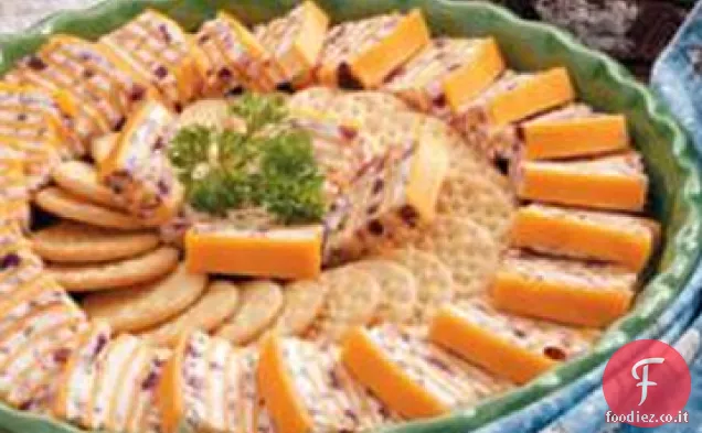 Fette di formaggio a più livelli