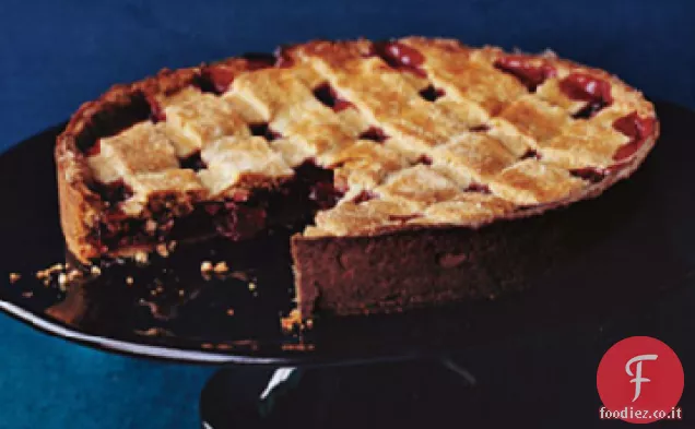 Crostata di Mirtilli Rossi e Mandorle