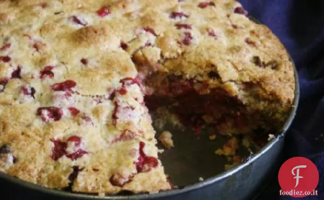 Dessert di noci di mirtillo